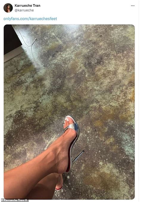 onlyfans feet leaked|Karrueche Tran defends selling feet pics on OnlyFans after critics ...